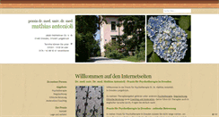 Desktop Screenshot of praxis-antonioli.de