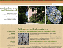 Tablet Screenshot of praxis-antonioli.de